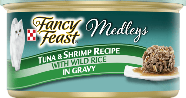 Fancy Feast Tuna & Shrimp Recipe Wild Rice In Gravy